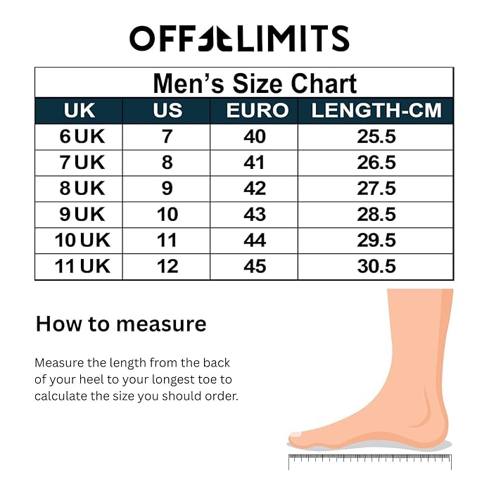 Off Limits Men's Sandy Sliders