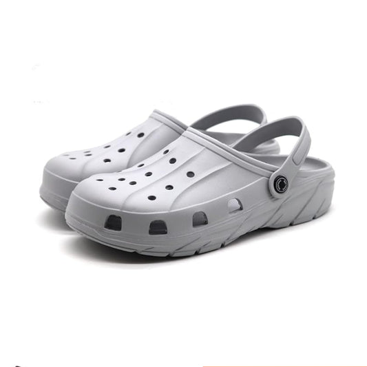 Red Tape Men Buckle Clogs