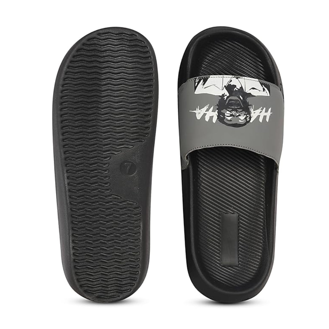 PERY-PAO Sliders for Men | Lightweight EVA Sole & Comfortable Slippers