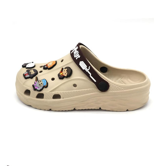 SVAAR x Harry Potter Men's Magical Clogs with 10 Authentic Harry Potter Charms Included and Adjustable Back Strap