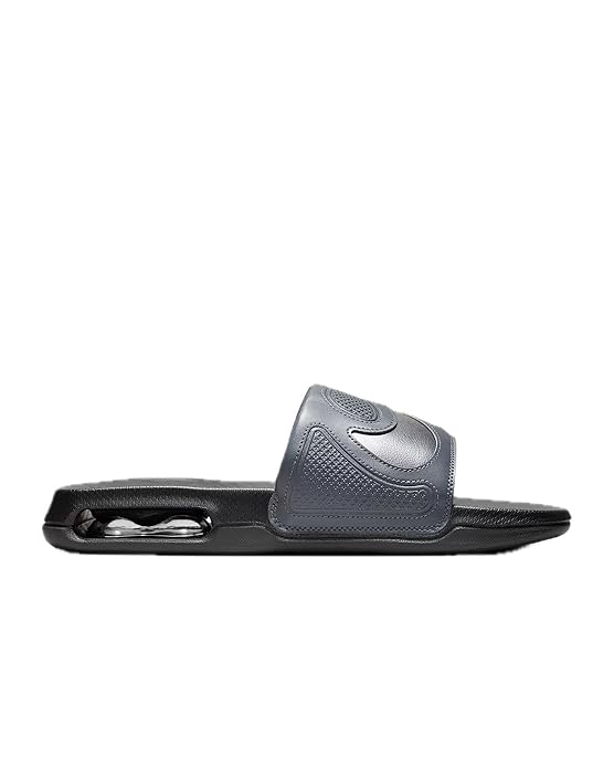 NIKE AIR MAX Cirro Slide-DK Smoke Grey/MTLC Dark Grey-Picante RED-6UK